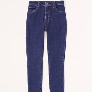 Abercrombie & Fitch High Rise Blue Jeans